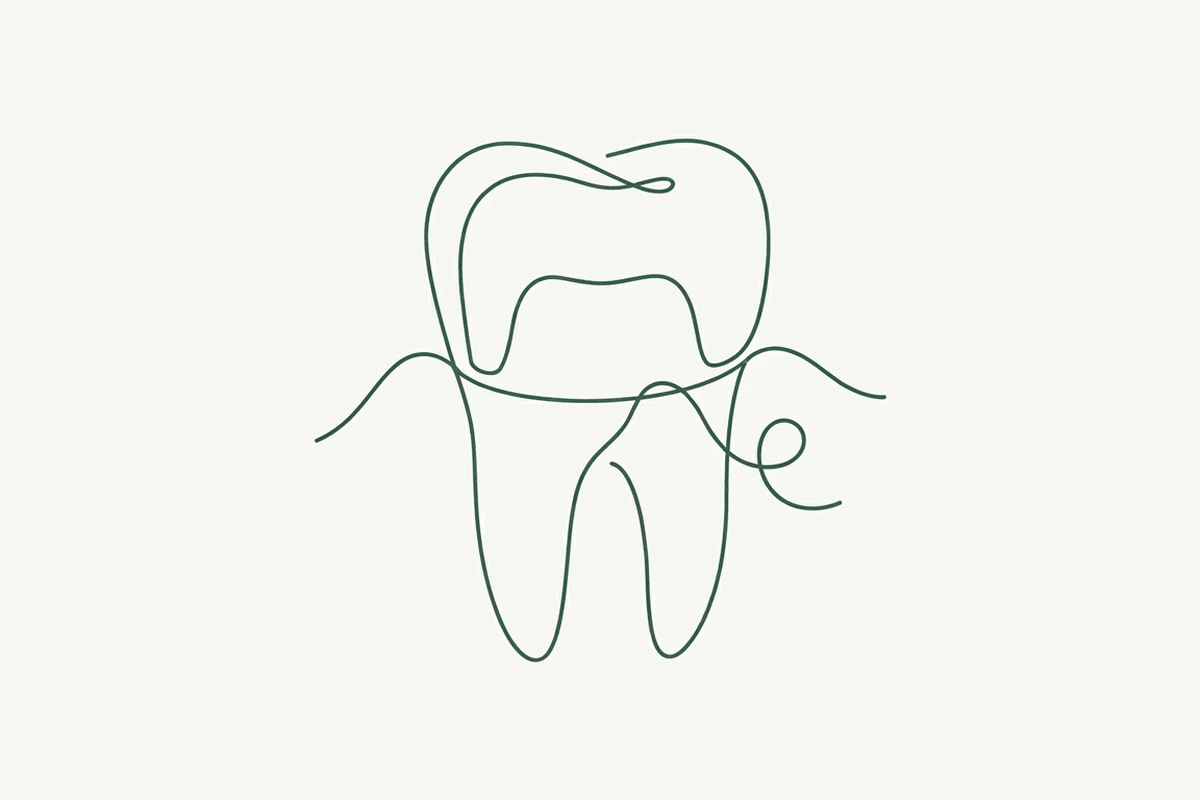 Gengiva corona dentale — Studi Dentistici Adamanti Lucca